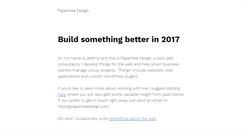 Desktop Screenshot of papertreedesign.com