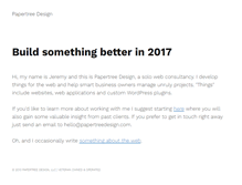 Tablet Screenshot of papertreedesign.com